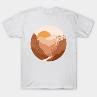 Abstract Sunset Painting 3.11 T-Shirt